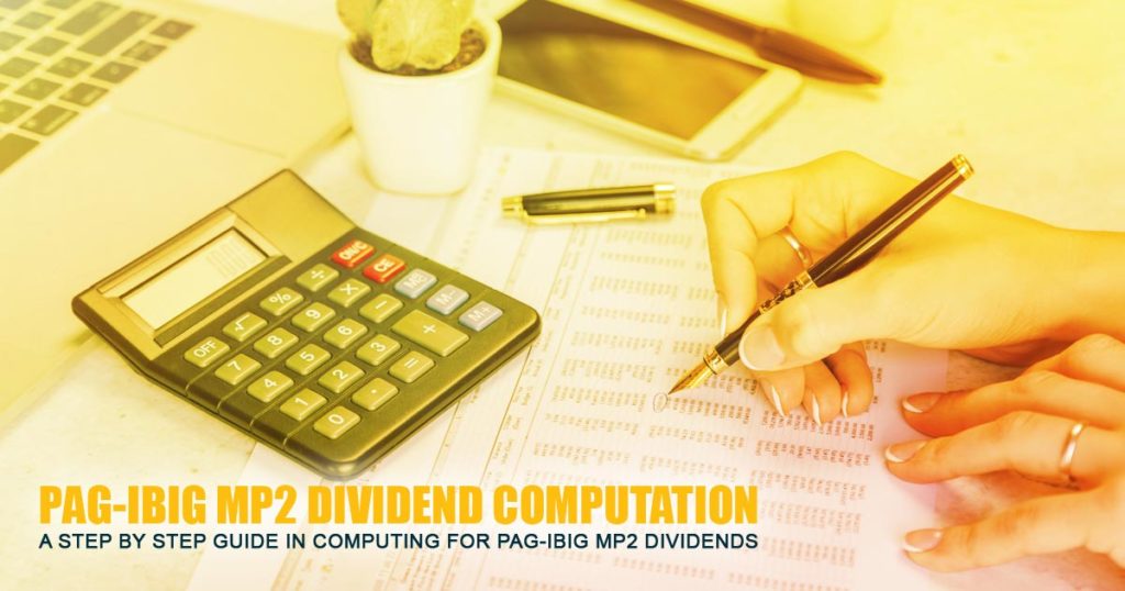 how to compute pag-ibig MP2 dividends